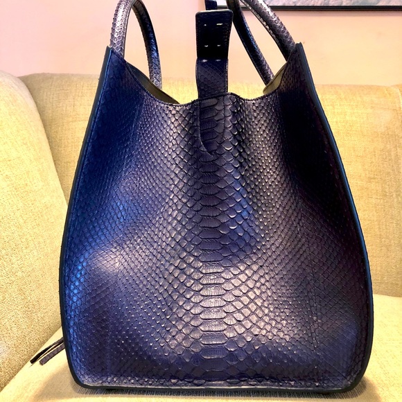 Celine Python “Phantom” Luggage Handbag MINT condition - Picture 3 of 9